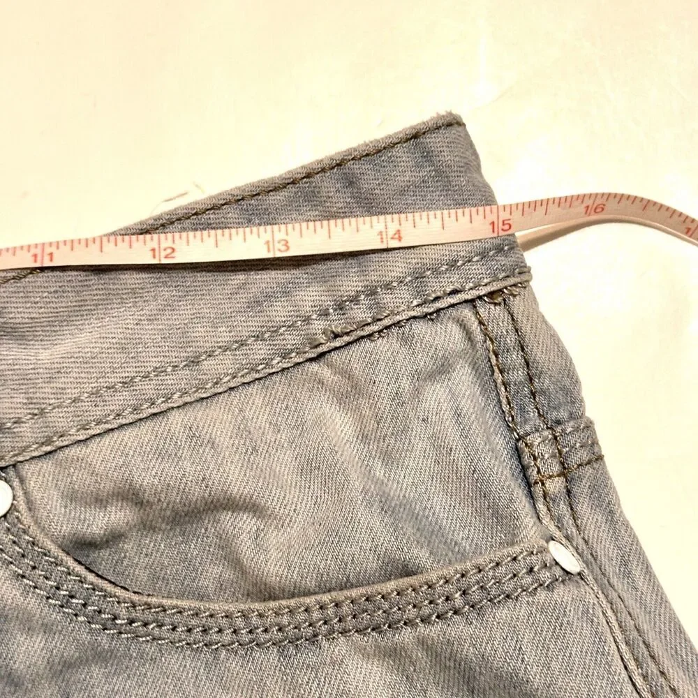 Diesel Adidas Jeans Viker Ad Tag Size 29x34 Actual 30x29 Distressed Blue Denim - Picture 10 of 16